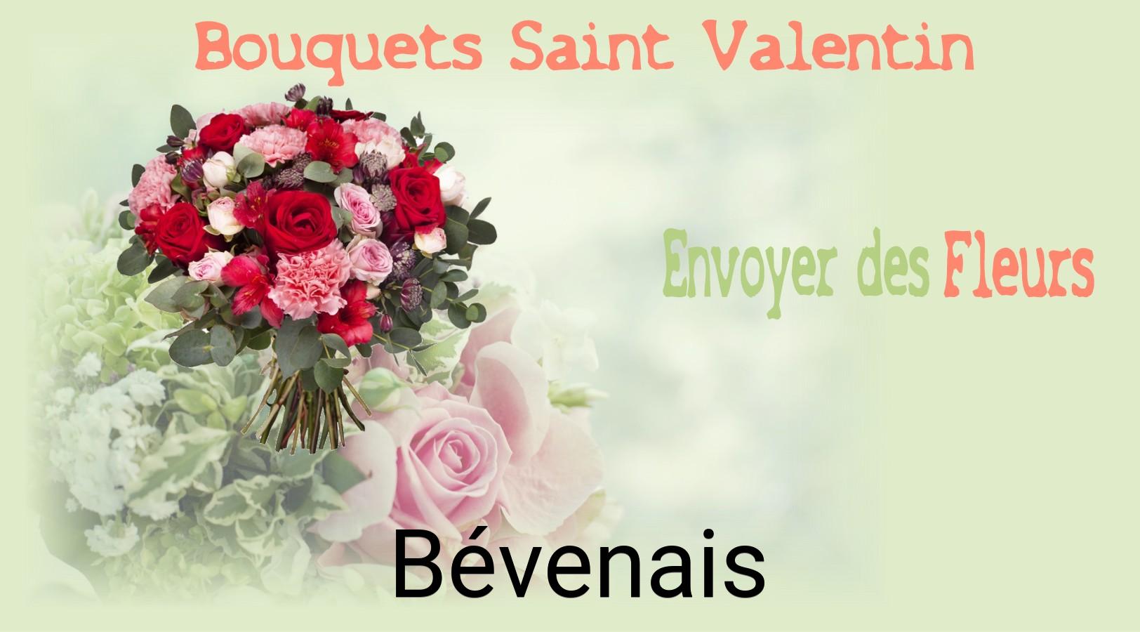 Roses de Saint-Valentin livrées à Bévenais