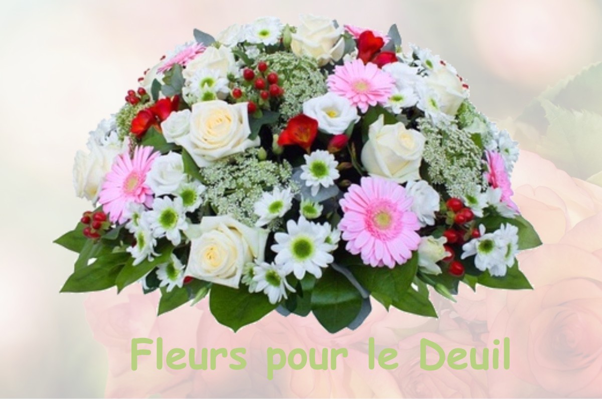 fleurs deuil BEVENAIS